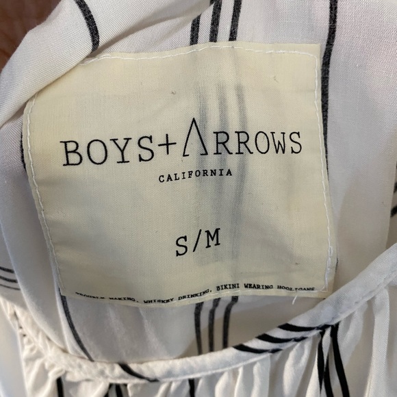 Boys + Arrows tank coverup - Picture 2 of 2